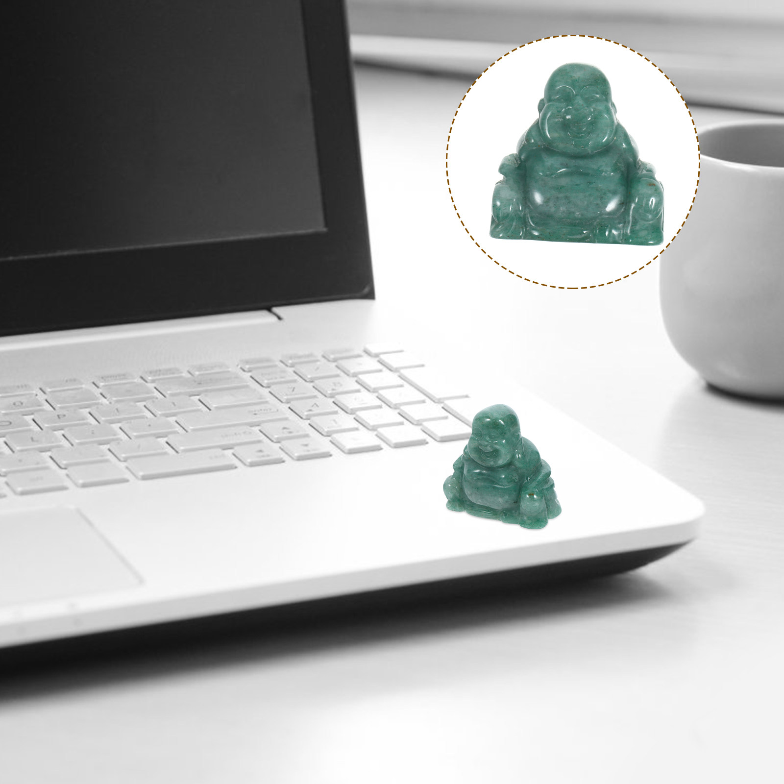 Home Decor Zen - Exquisite Crystal Buddha Statue for Home