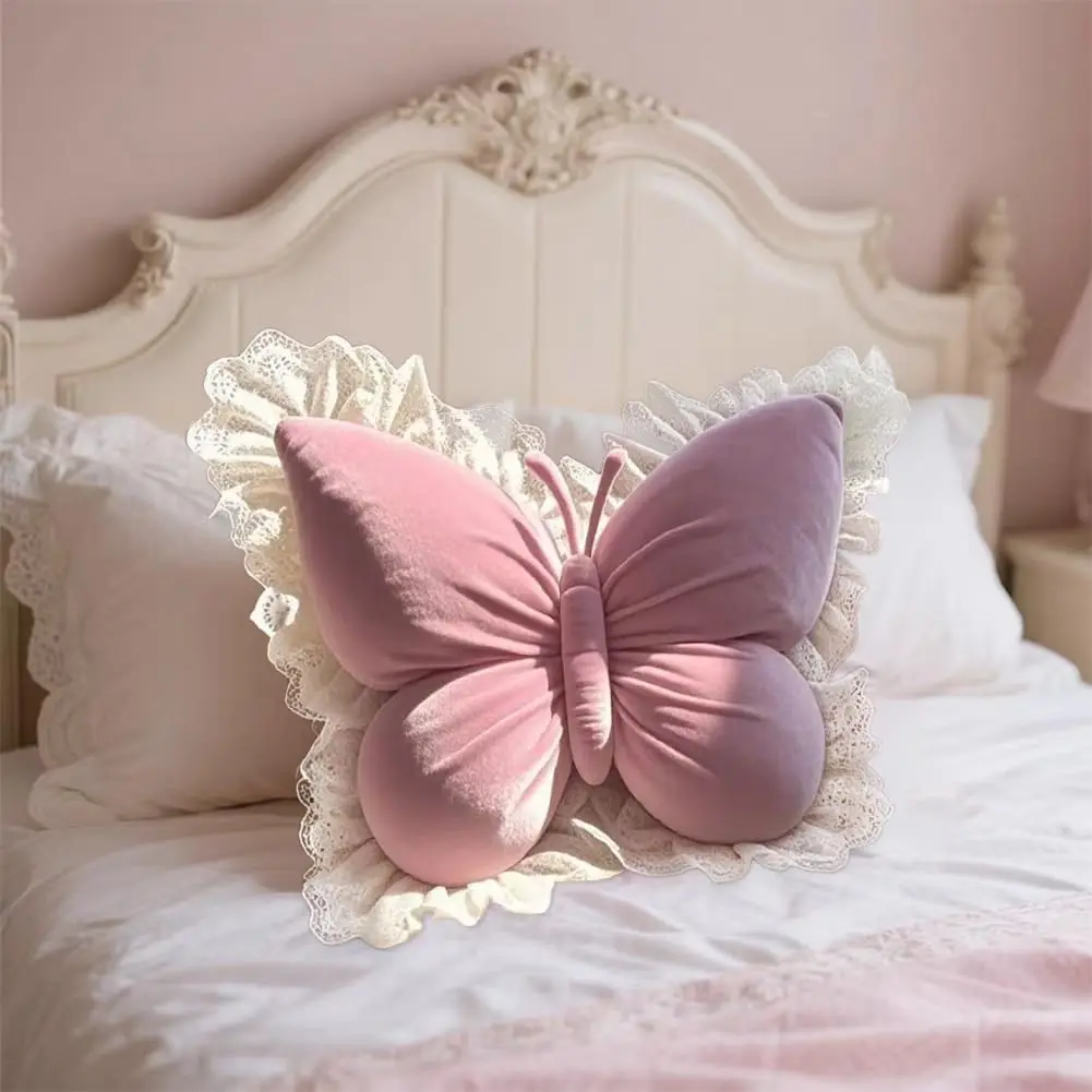 Home Decor Aesthetic Pinterest - Cute Princess Butterfly Office Pillow Living