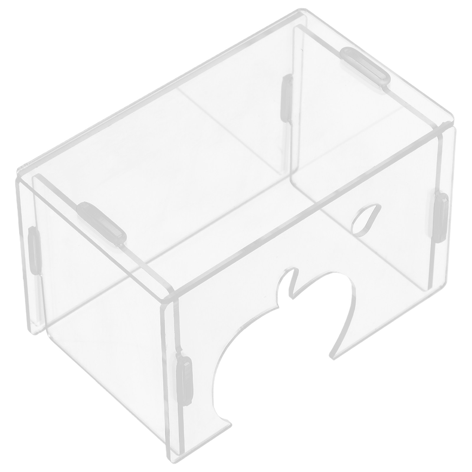 Home Decor Habitat - Hamster Hideout Clear Acrylic Small Animal