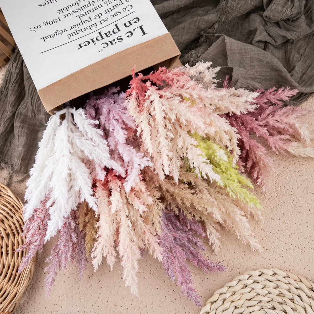 Home Decor Handicraft - 53cm Artificial Astilbe Chinensis Bride Flowers