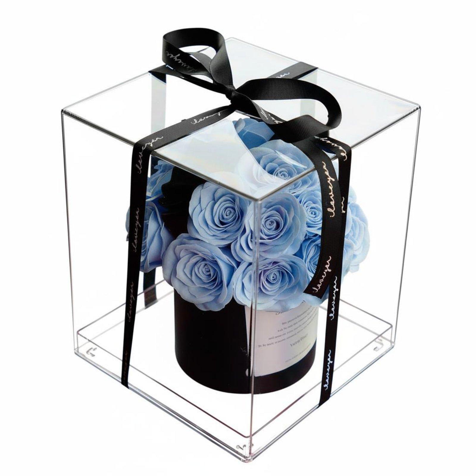 Home Decor Flowers - Acrylic Soap Bouquet Everlasting Scented Rose