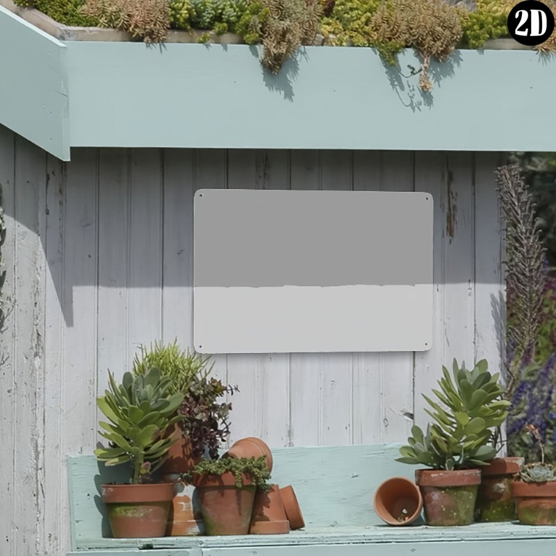 Vintage  Metal Sign Beautiful  - Home Decor Zen recension och pris
