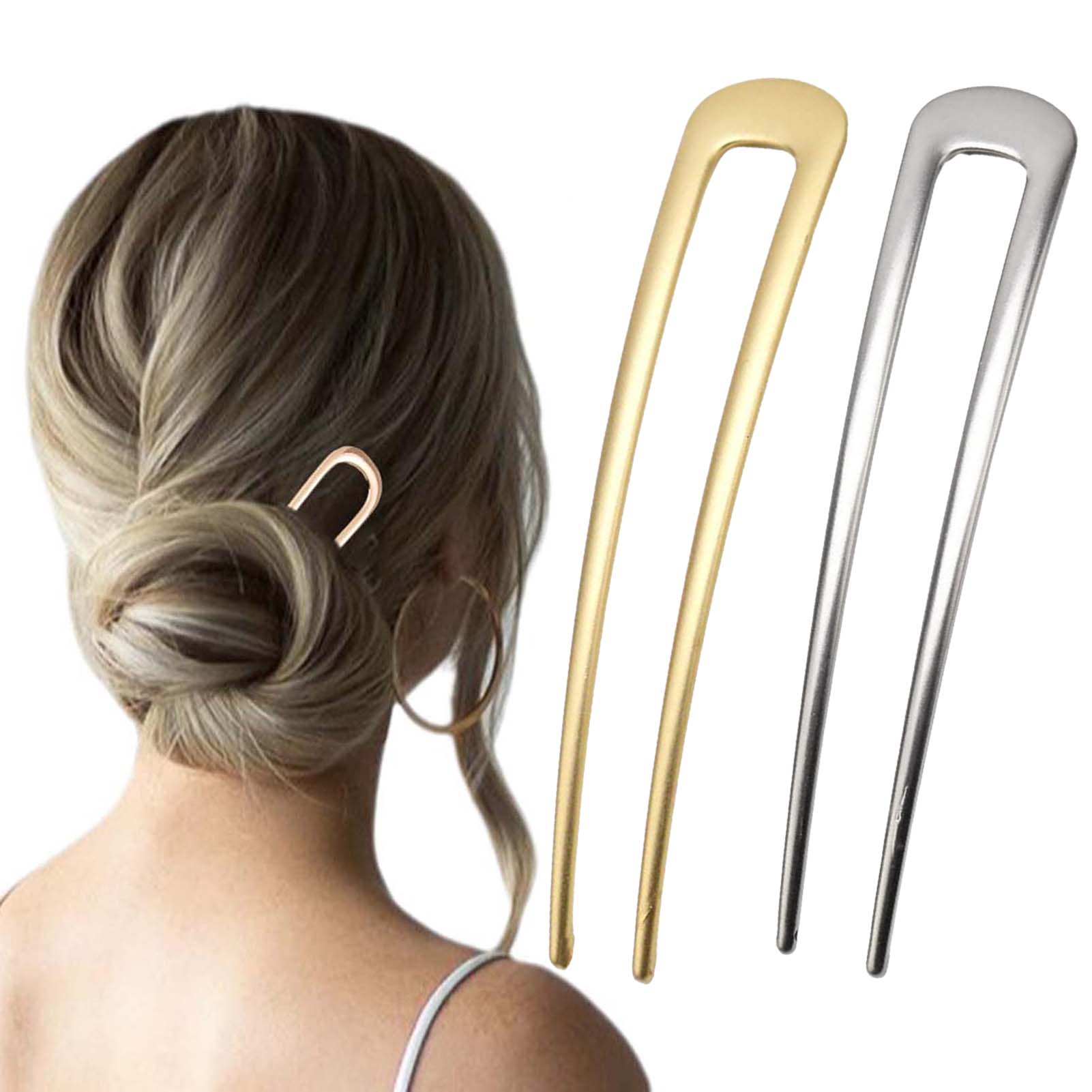 French U Shaped Hair Pins Vint - Home Decor Gold recension och pris