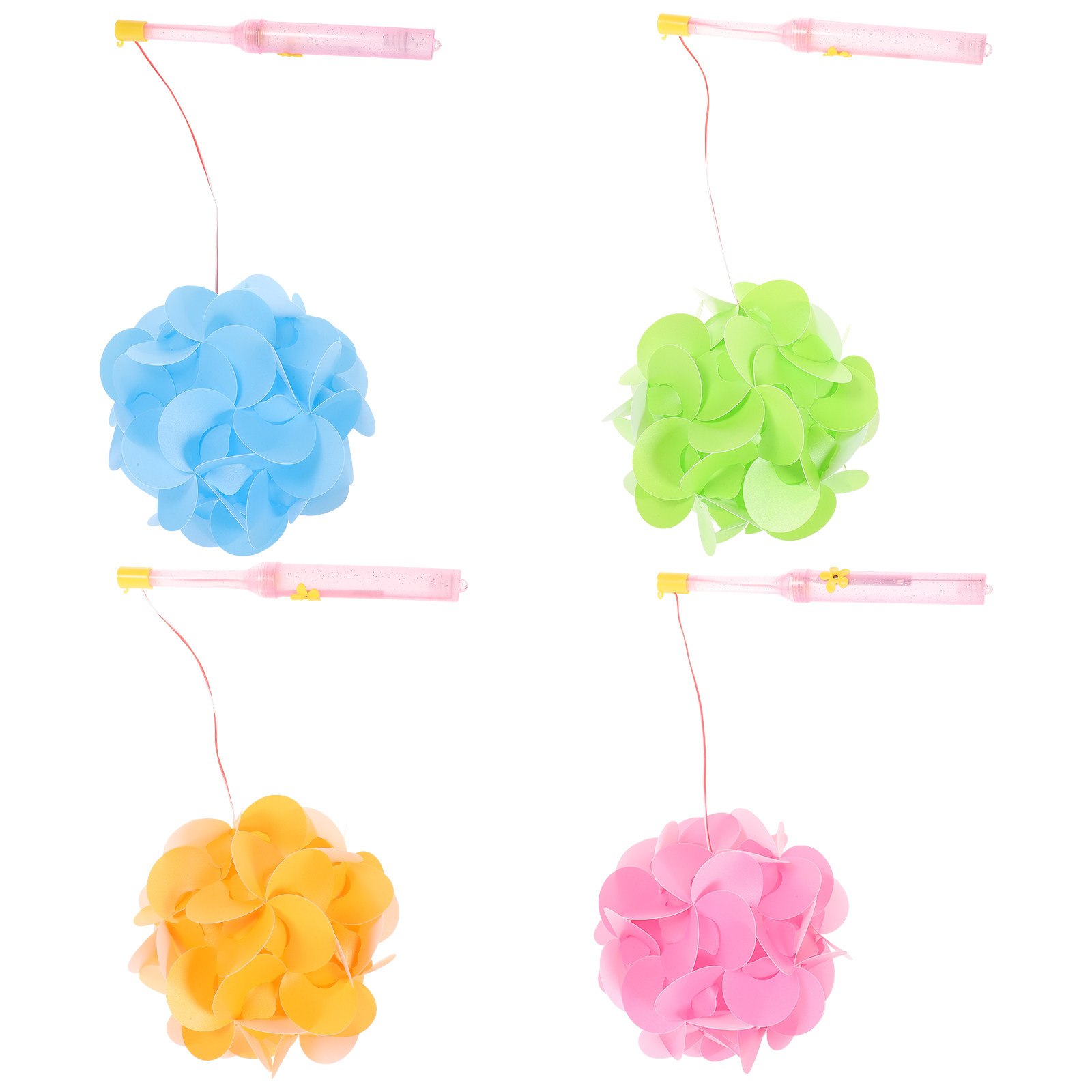 4Sets Paper Flower Lantern DIY - Home Decor Flowers recension och pris