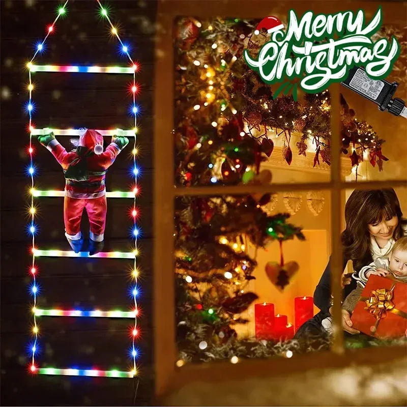 LED Ladder Light for Santa Cla - Home Decor Xmas Tree recension och pris