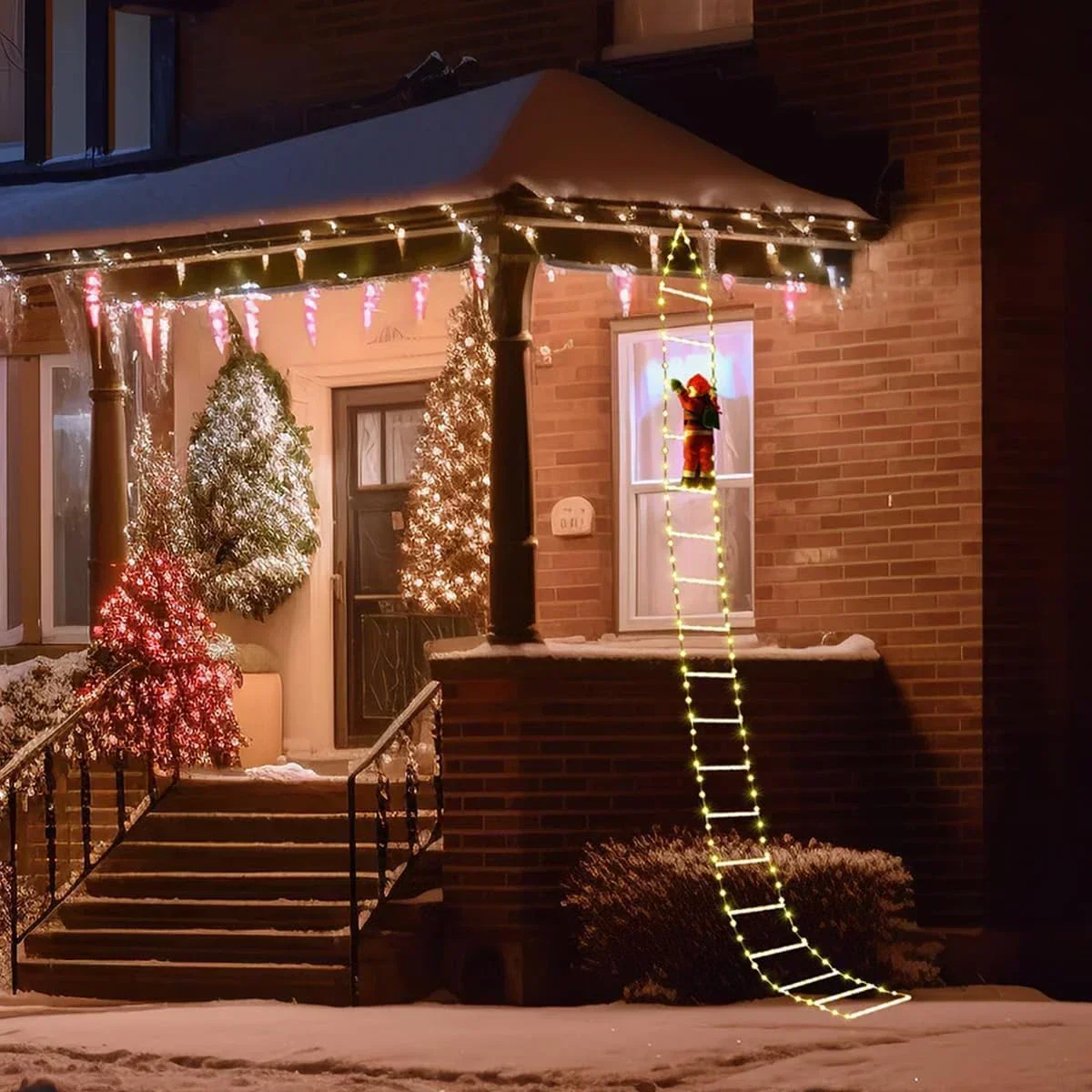 LED Ladder Light for Santa Cla - Home Decor Xmas Tree recension och pris