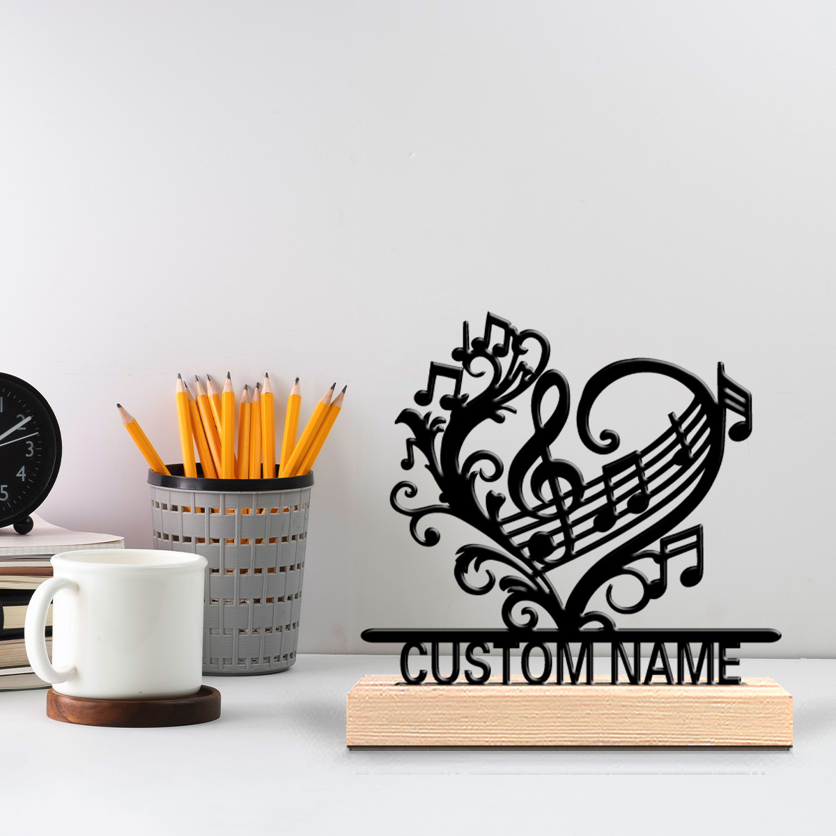 1pc music flower Custom Text M - Home Decor Flowers recension och pris