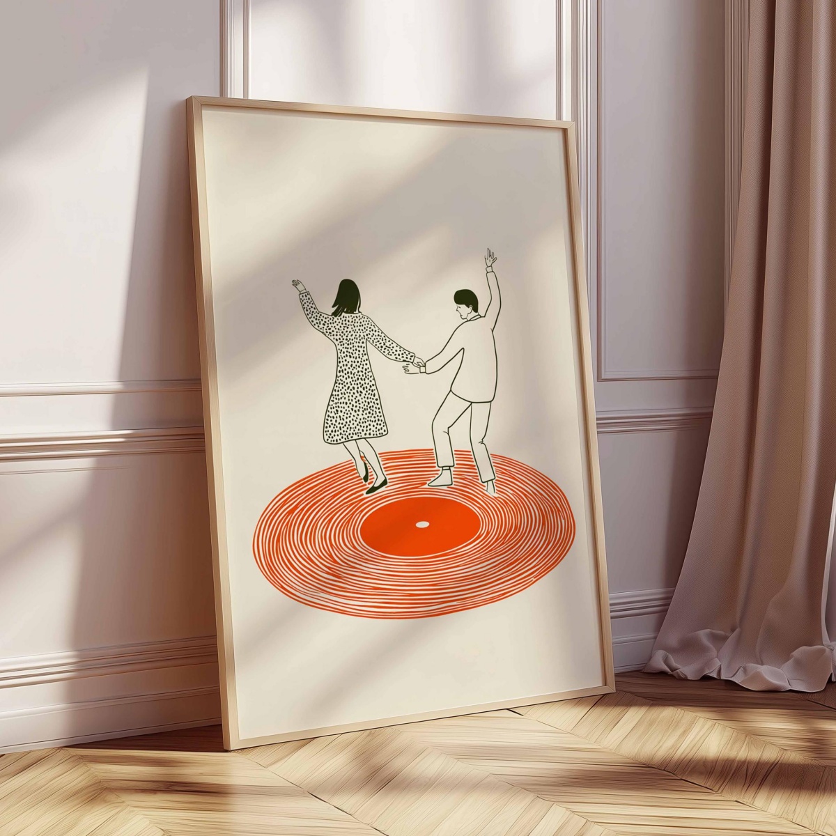 Retro Record Player Dancing Co - Home Decor Aesthetic Pinterest recension och pris