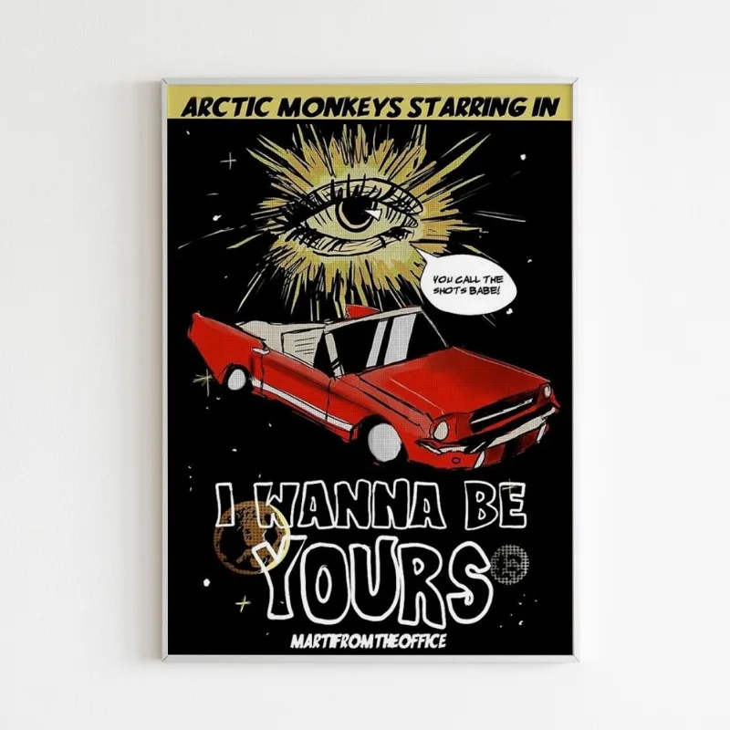 Vintage Arctic Monkeys Rock Ba - Home Decor Aesthetic Pinterest recension och pris