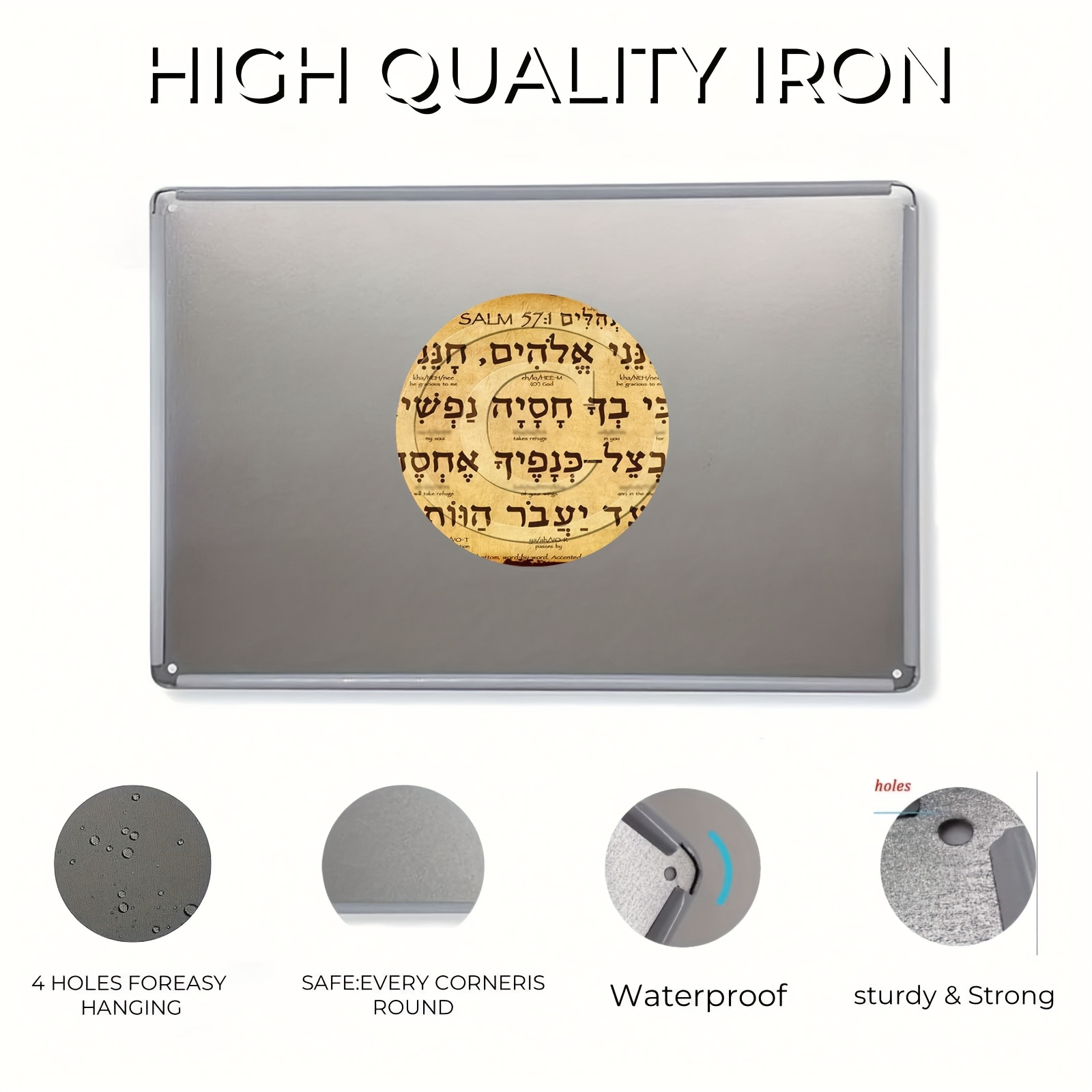CIFBUY Vintage Aluminum Wall A - Home Decoration recension och pris
