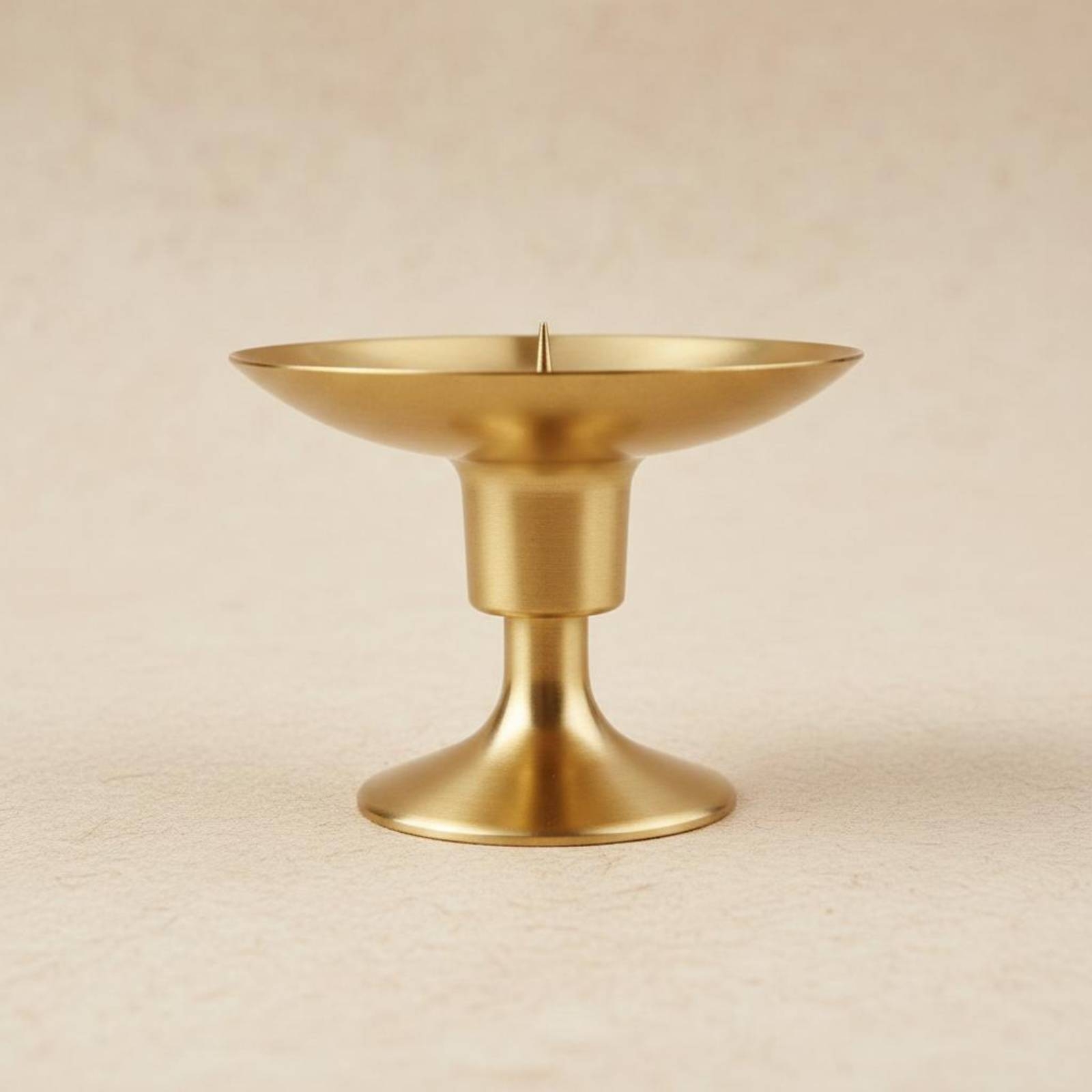 Brass Candle Holder Traditiona - Home Decor Gold recension och pris