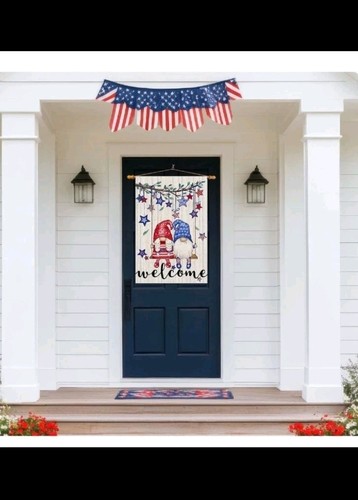 Welcome Tree Patriotic Gnomes  - Home Decor Usa recension och pris