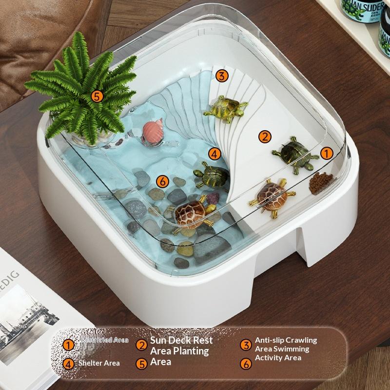 Transparent Turtle Tank Habita - Home Decor Habitat recension och pris