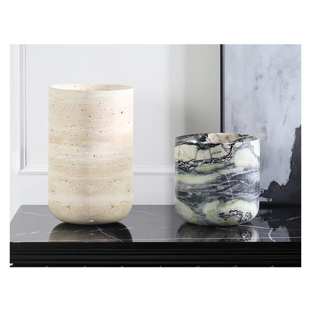 Customized Natural Marble Vase - Home Decor Flowers recension och pris