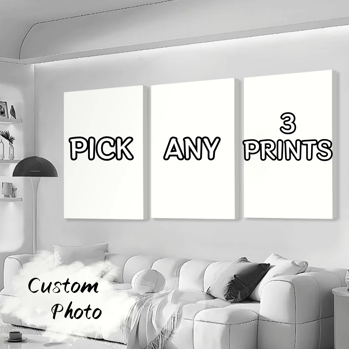 3/4/5pcs Custom Canvas Printin - Home Decor Aesthetic Pinterest recension och pris