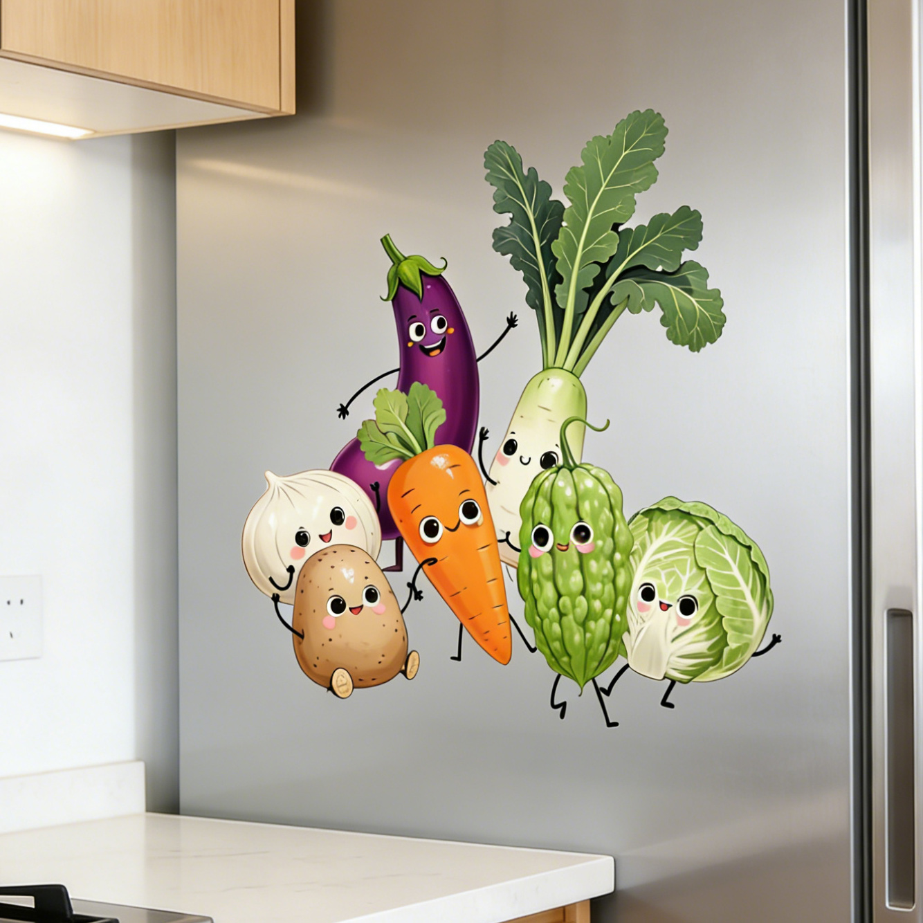 Emotionally Expressive Vegetab - Home Decor Express recension och pris