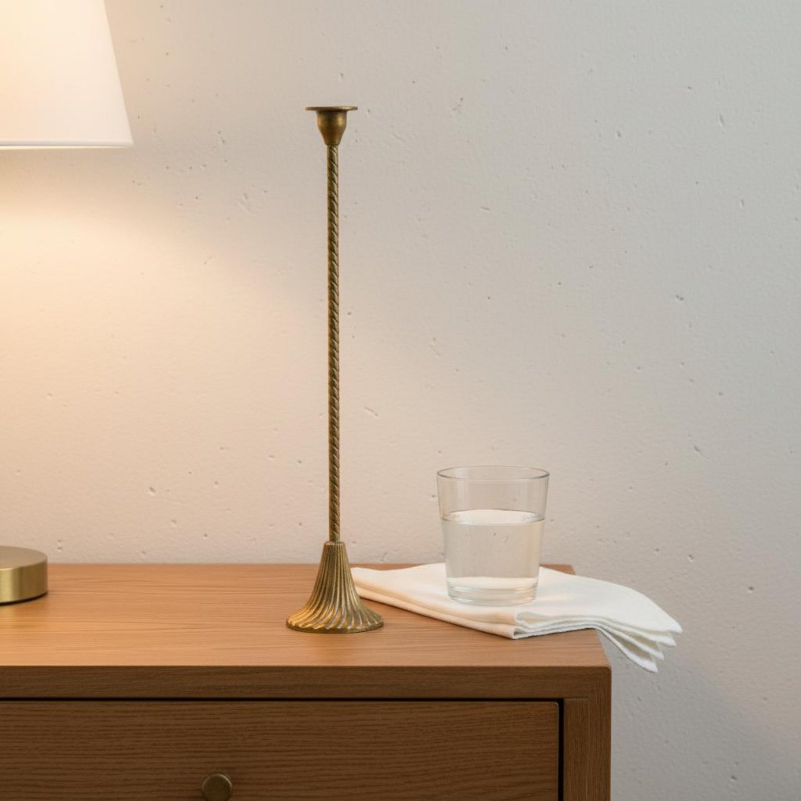 Twisted Gold Candle Holder Sta - Home Decor Gold recension och pris