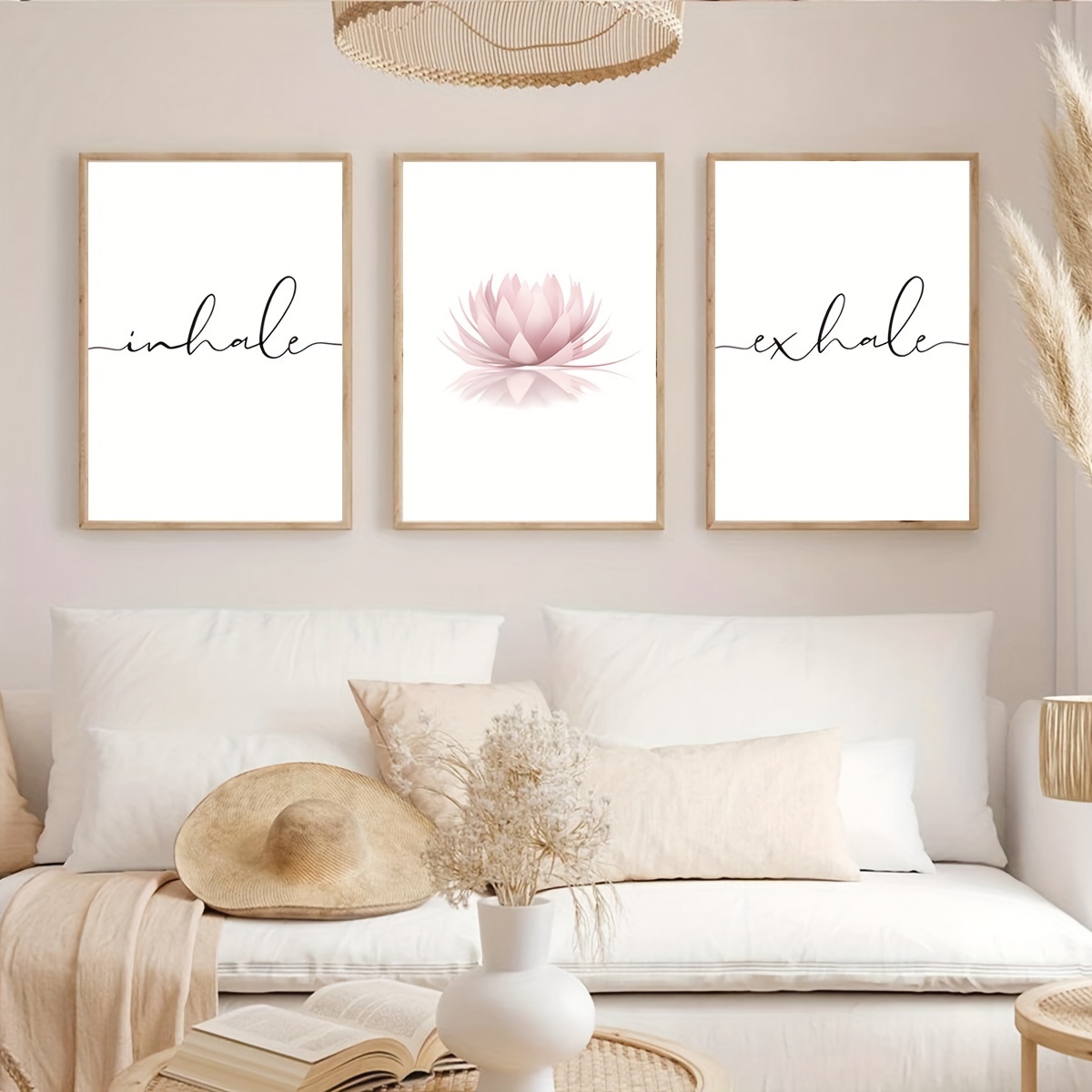 3pcs/set Inhale Exhale Zen Abs - Home Decor Zen recension och pris