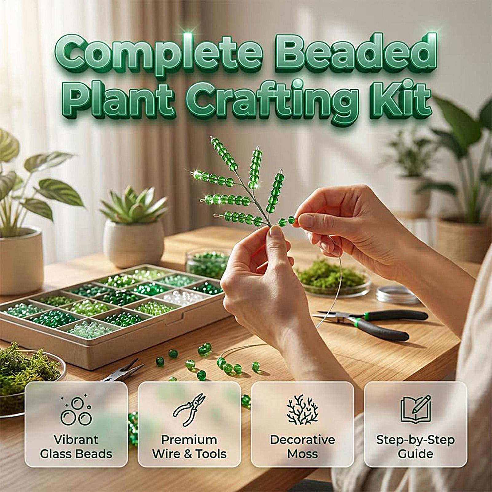 5500 Pcs Beaded Plant Kit Hand - Home Decor Usa recension och pris