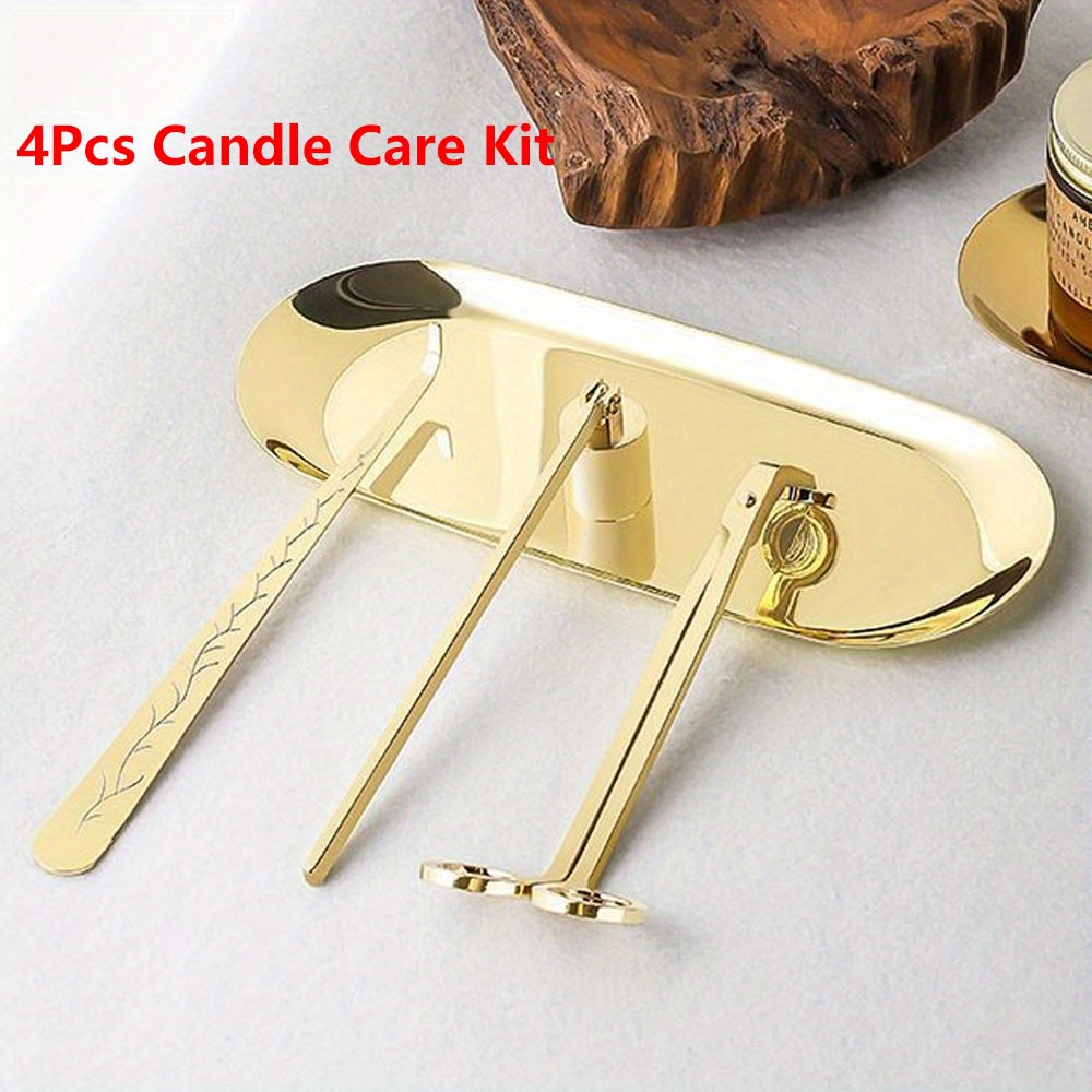 4pcs/set Luxury Candle Care Ki - Home Decor Zen recension och pris