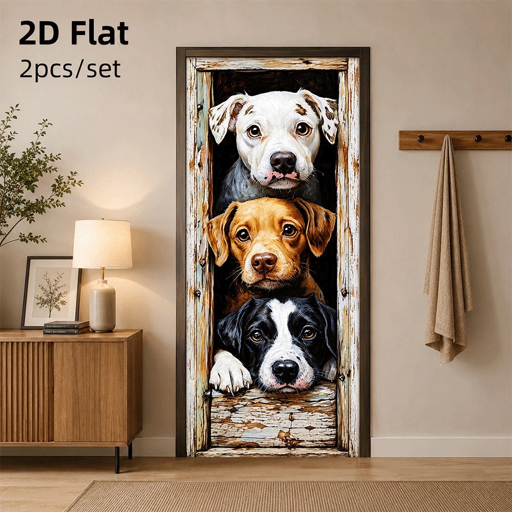 1 piece of three cute dog door - Home Decor Express recension och pris