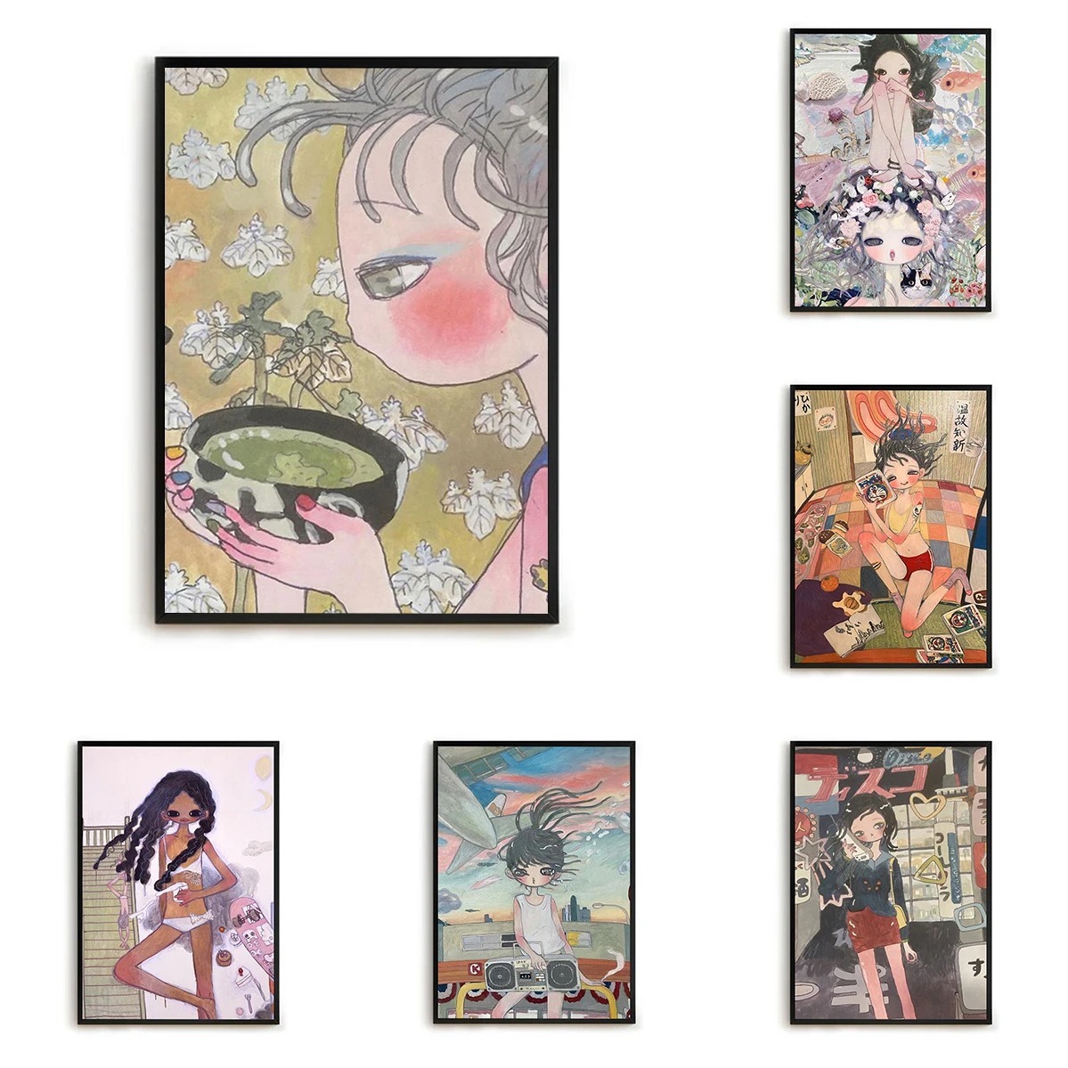Aya Takano Decorative Prints W - Home Decor Aesthetic Pinterest recension och pris