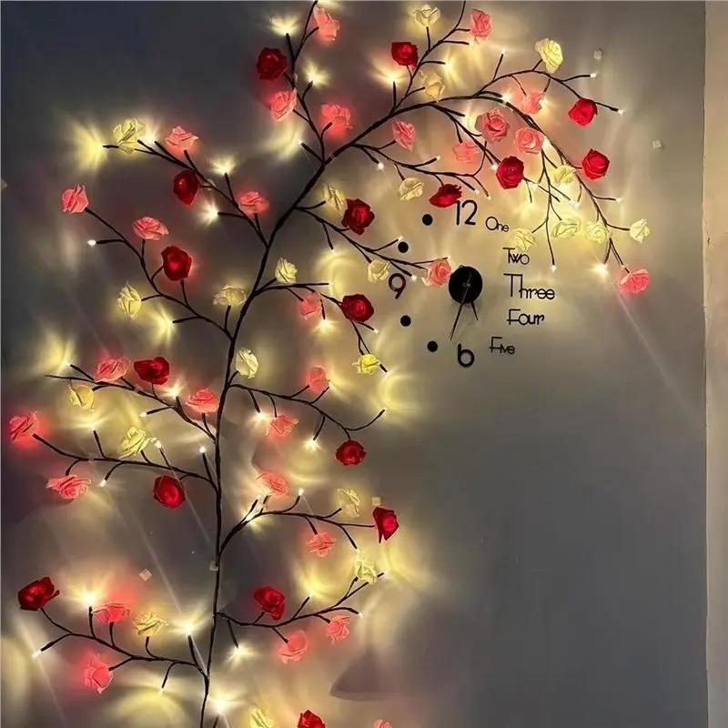 DIY Maple Leaf Rose Pendant US - Home Decor Flowers recension och pris