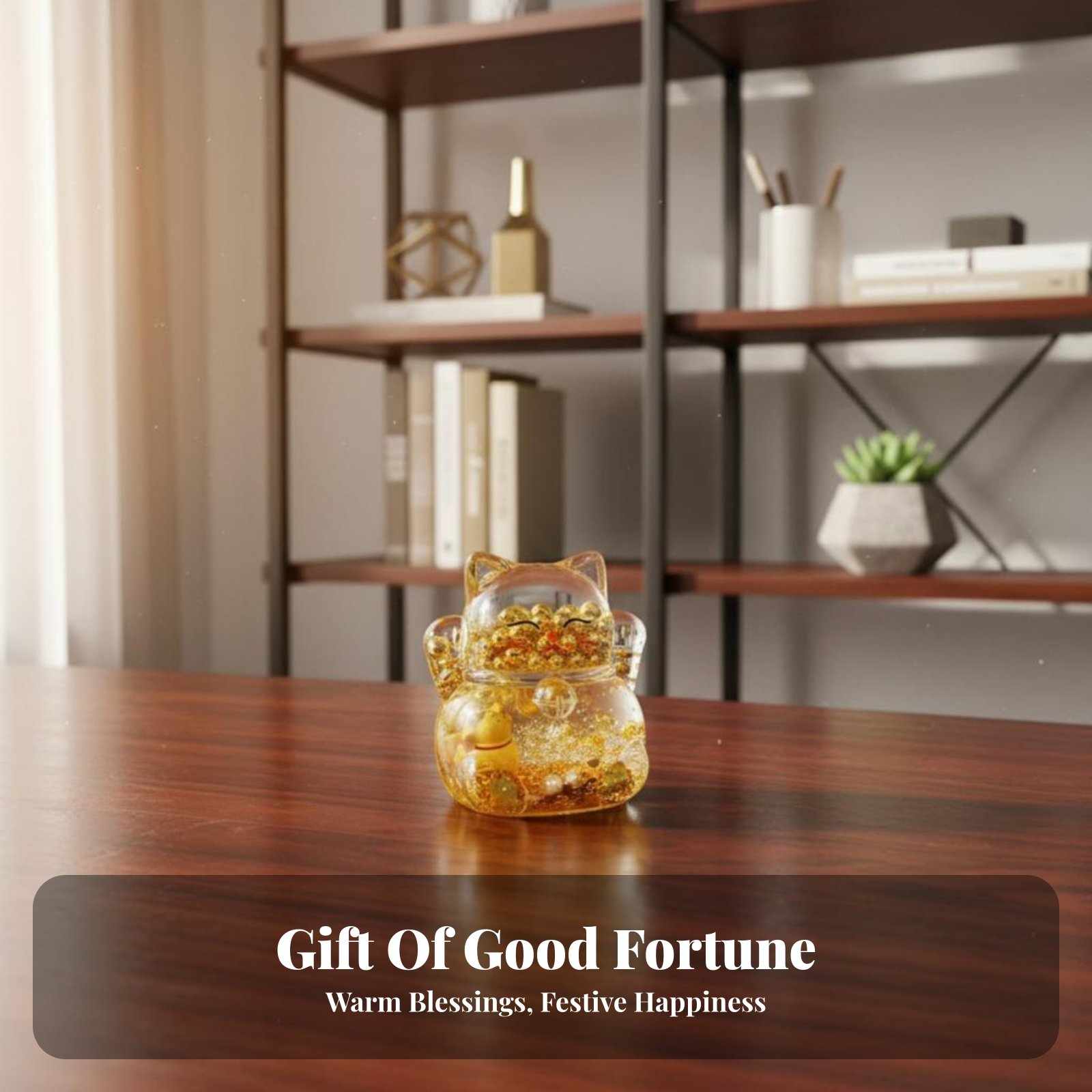 Fortune Cat Decoration, Flashi - Home Decor Gold recension och pris