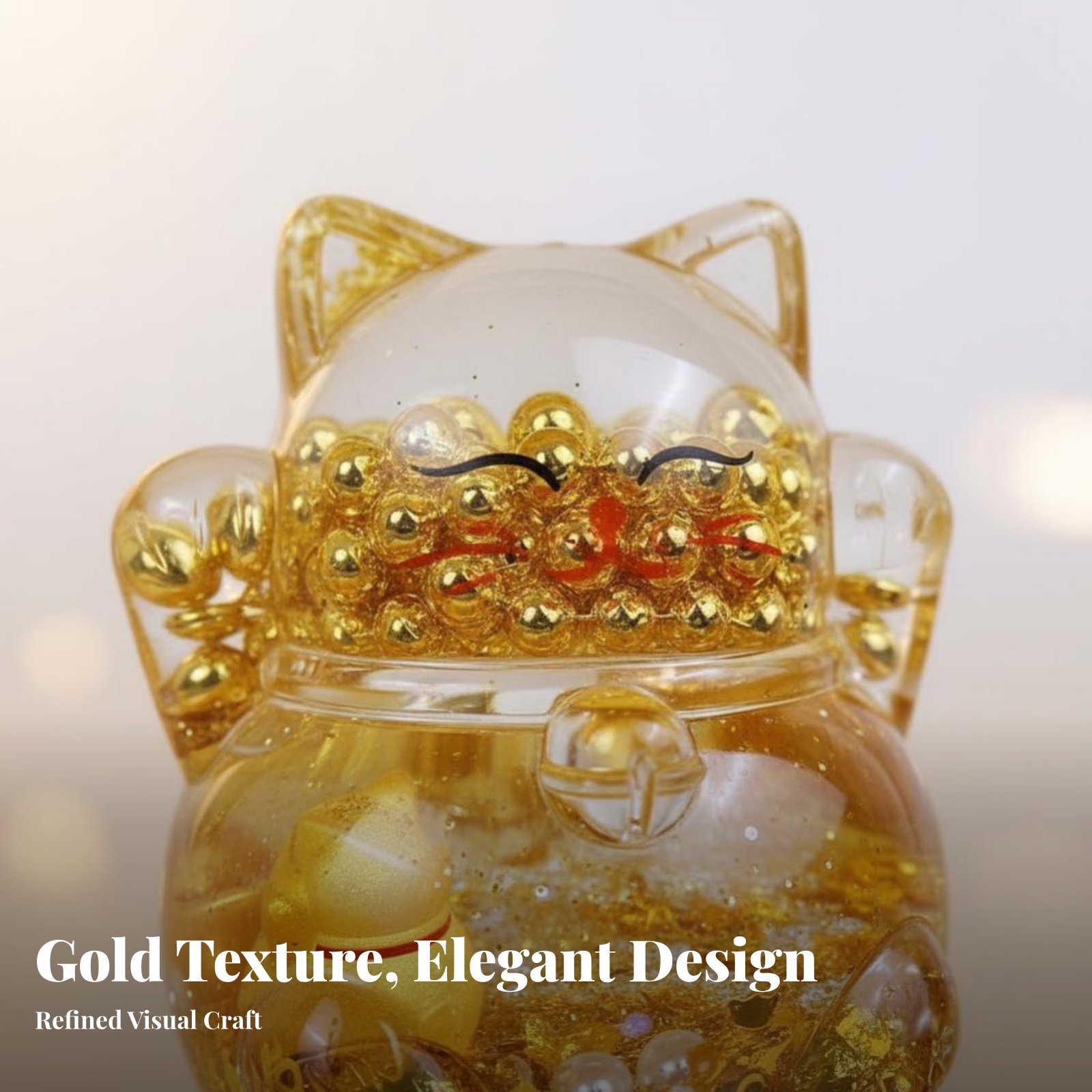 Fortune Cat Decoration, Flashi - Home Decor Gold recension och pris