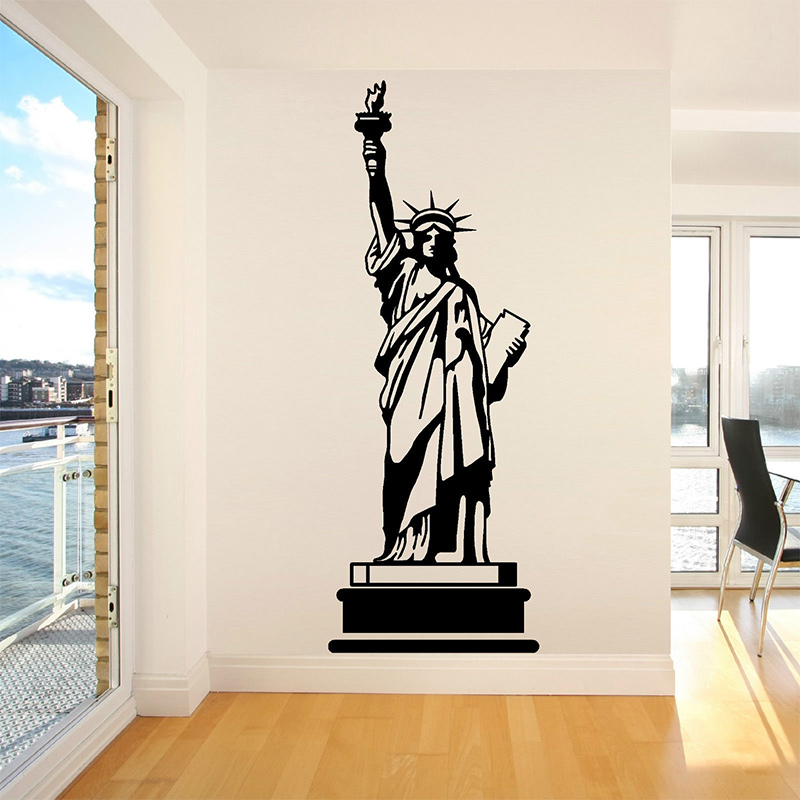 POOMOO Wall Decals STATUE OF L - Home Decor Usa recension och pris