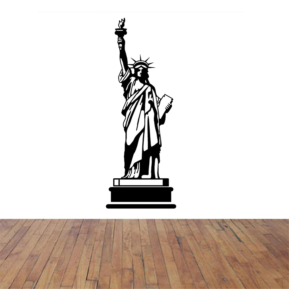 POOMOO Wall Decals STATUE OF L - Home Decor Usa recension och pris