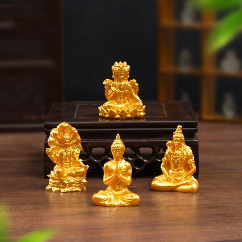 30Pcs Mini Gold Buddhas Statue - Home Decor Gold recension och pris