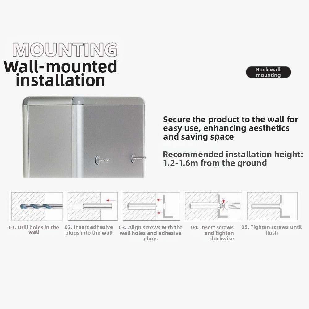 Aluminium Alloy Locking Ballot - Home Decor Express recension och pris