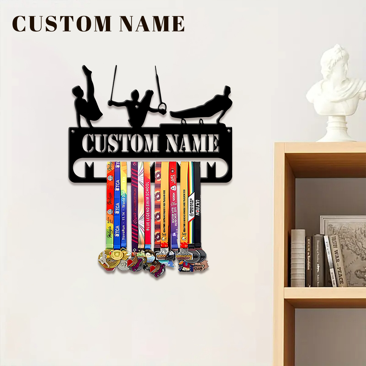 1pc Custom Fitness Metal Medal - Home Decor Organizer recension och pris