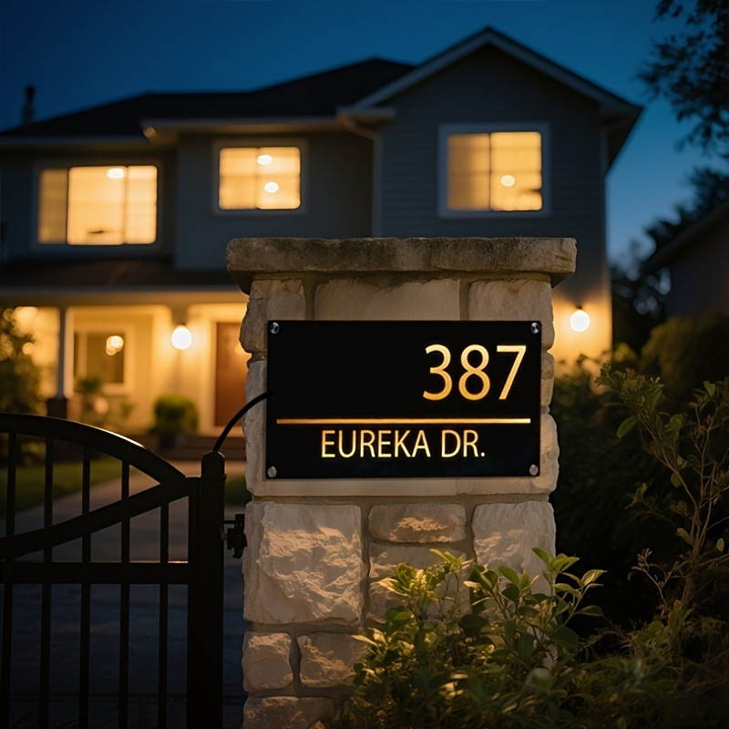 Custom Carved LED Acrylic Door - Home Decor Nearby recension och pris
