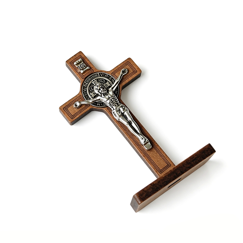 St Benedict Standing Crucifix  - Home Decor Nz recension och pris