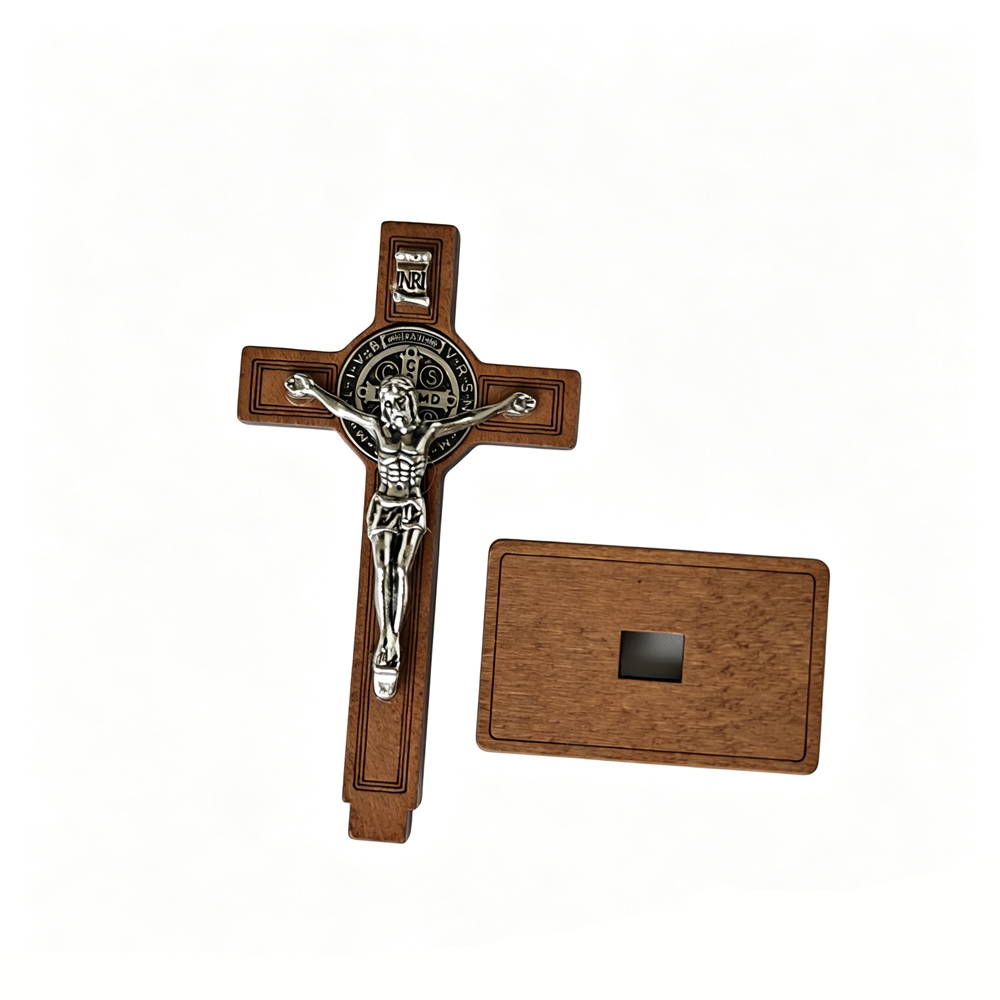 St Benedict Standing Crucifix  - Home Decor Nz recension och pris