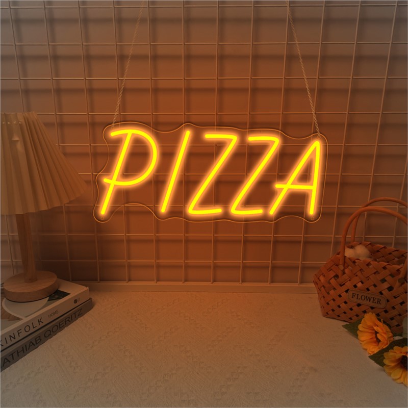 Pizza Neon Sign As Restaurant  - Home Decor Nearby recension och pris