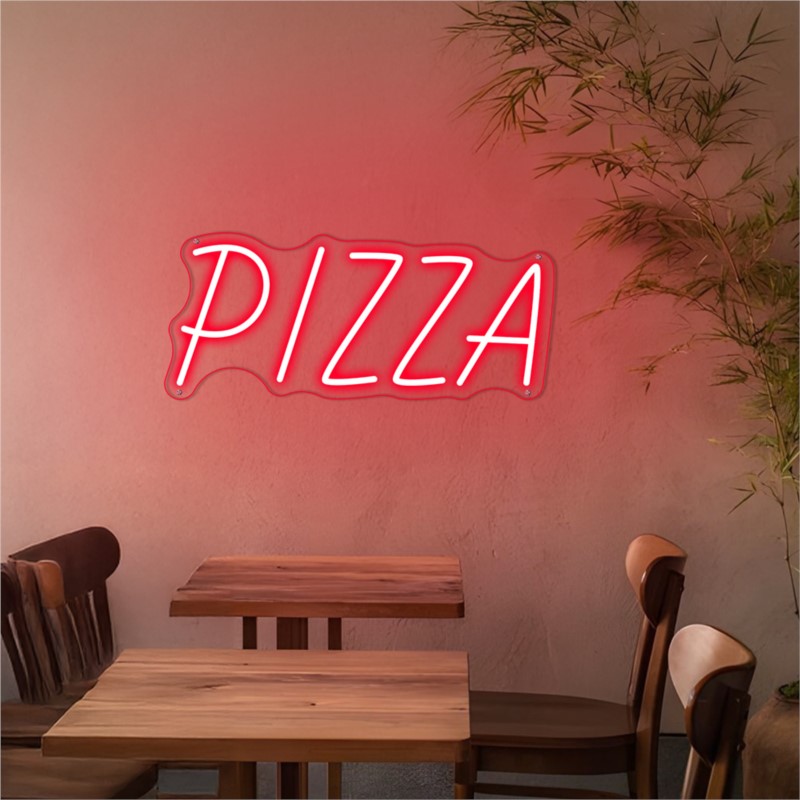 Pizza Neon Sign As Restaurant  - Home Decor Nearby recension och pris