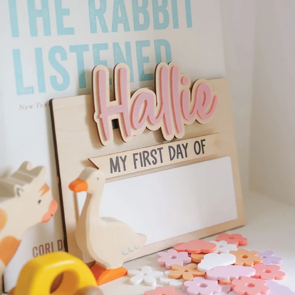 1Pc Custom First and Last Day  - Home Decor Unique recension och pris