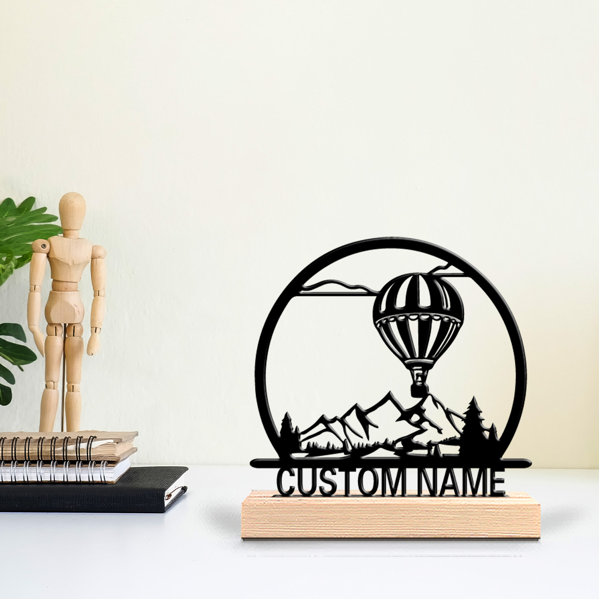 1pc Hot air balloon Customized - Home Decor Unique recension och pris