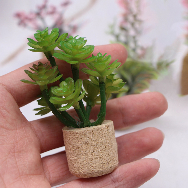 1:12 Dollhouse Simulation Flow - Home Decor Flowers recension och pris