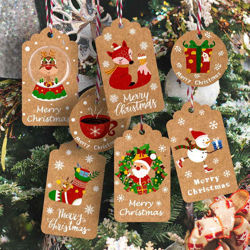 50pcs Merry Christmas Thank Yo - Home Decor Xmas Tree recension och pris