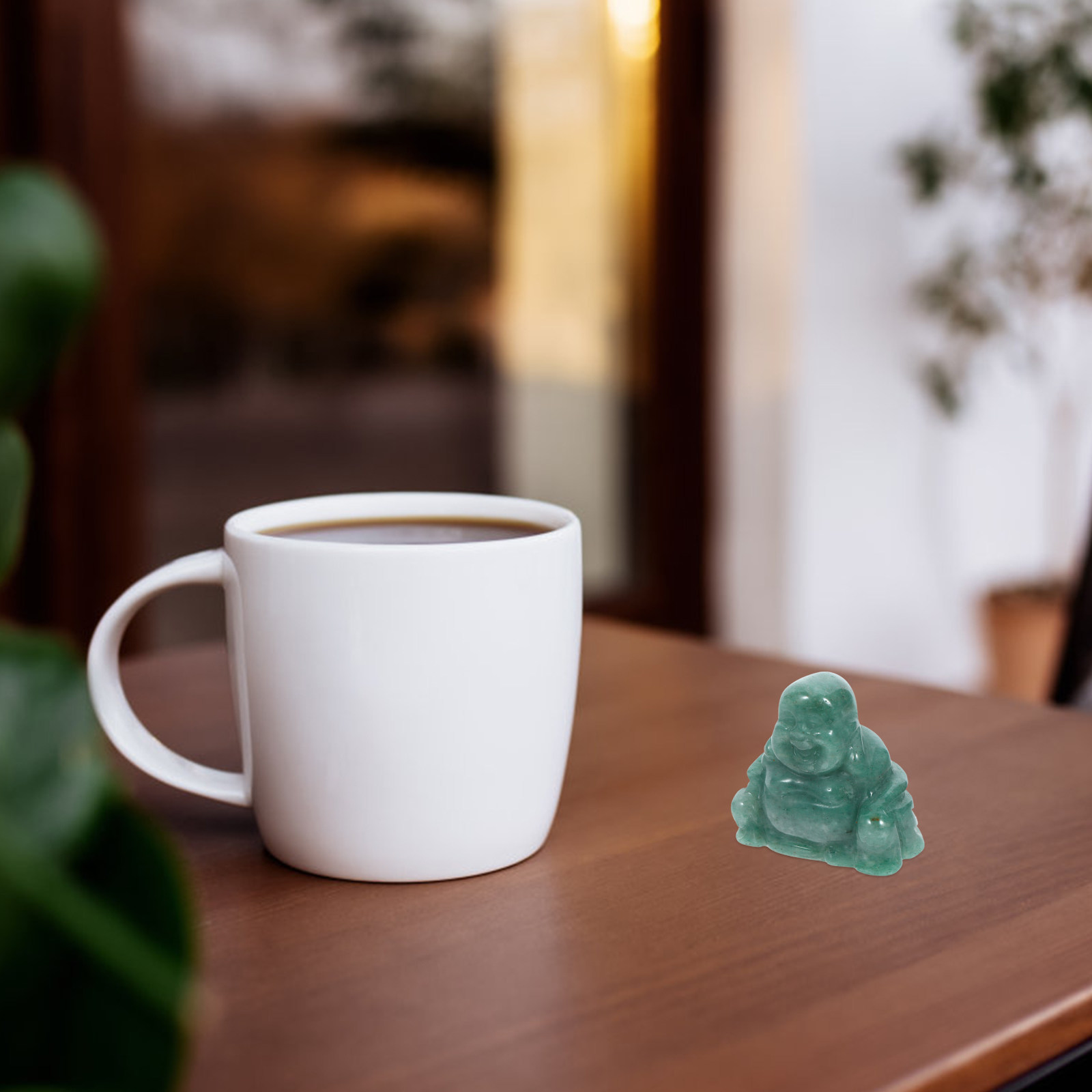Exquisite Crystal Buddha Statu - Home Decor Zen recension och pris