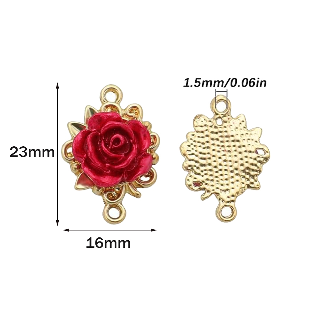 5/10pcs Rose Charms 3D Rose Fl - Home Decor Flowers recension och pris