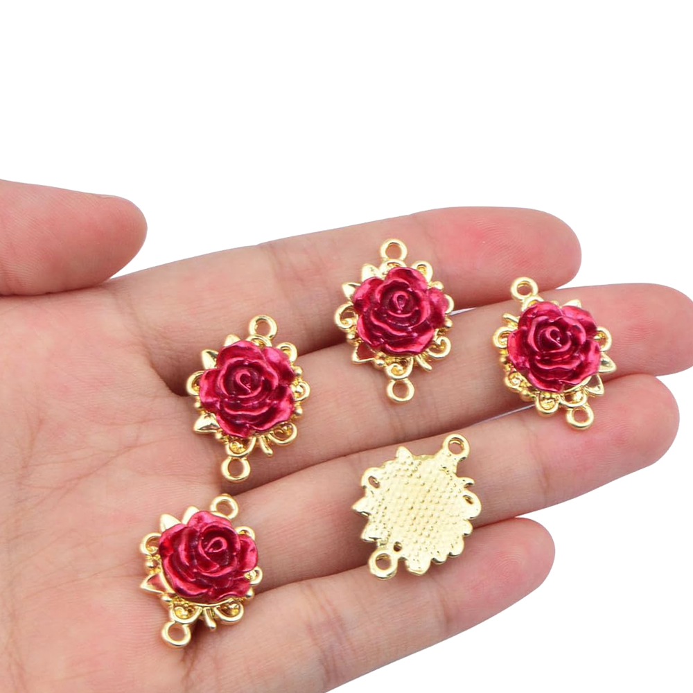 5/10pcs Rose Charms 3D Rose Fl - Home Decor Flowers recension och pris
