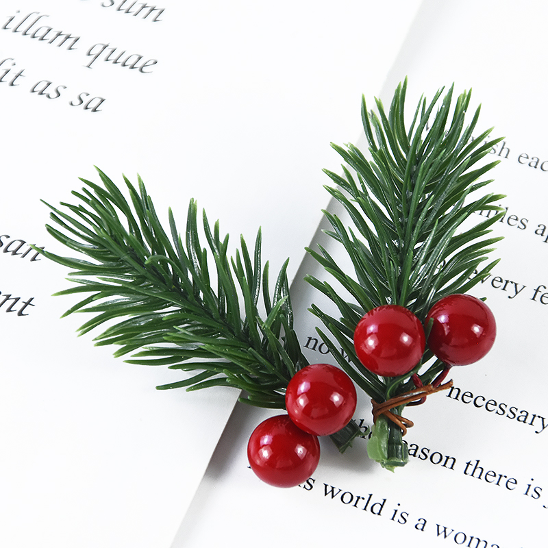 10pcs Christmas Berry Pine Con - Home Decor Xmas Tree recension och pris