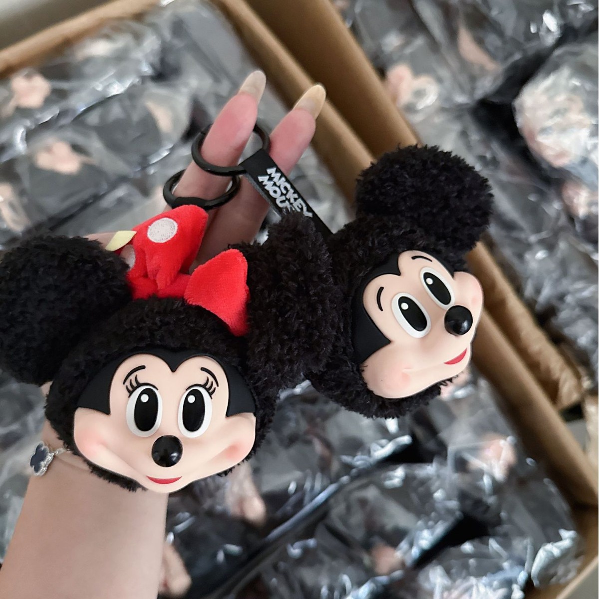Mickey Minnie Plush Doll Keych - Home Decor Zen recension och pris