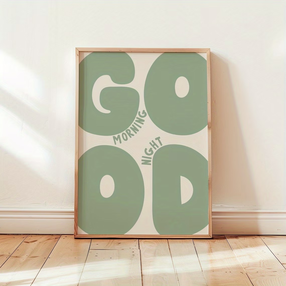 Modern Green Good Morning Good - Home Decor Nz recension och pris