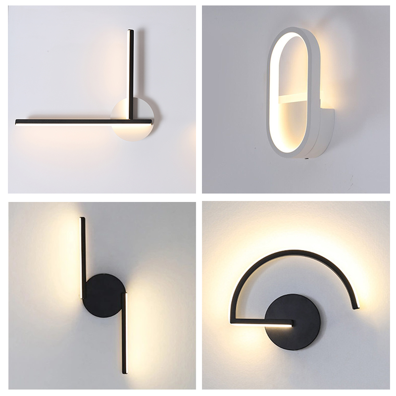 Modern Nordic LED Wall Lamp, M - Home Decor Gold recension och pris